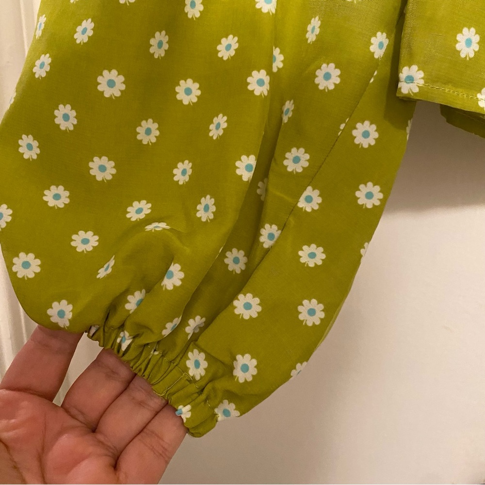 NWT Levi's Embry Tie Front Blouse - Picture 3 of 6